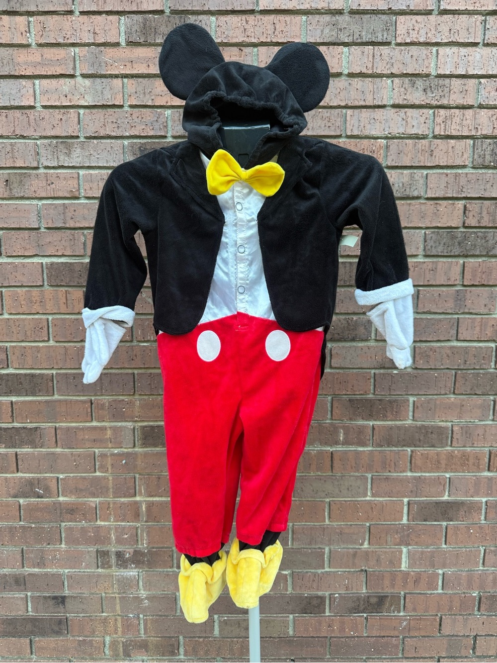 Disney Mickey Mouse Tuxedo Halloween Costume Conductor Toddler 2T Toys R Us 2017